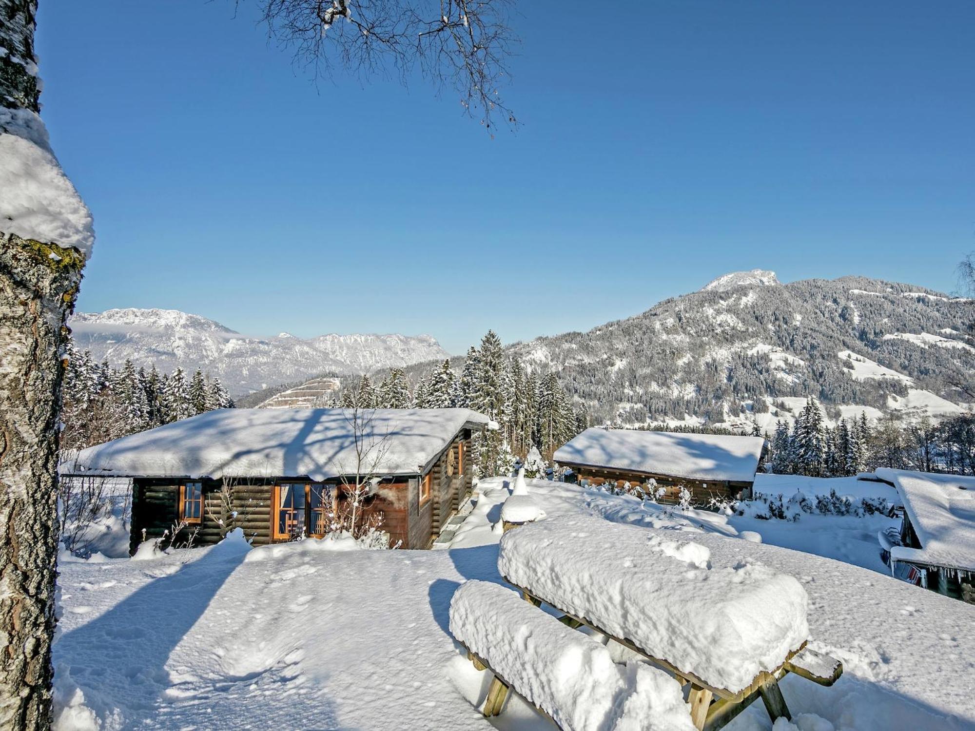 Chalet In Ski Resort In Woergl In Tyrol Exterior foto